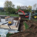 Bauarbeiten Garage 2019