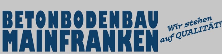 Logo Betonbodenbau Mainfranken