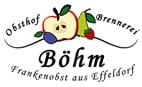 Logo Obsthof-Brennerei Böhm